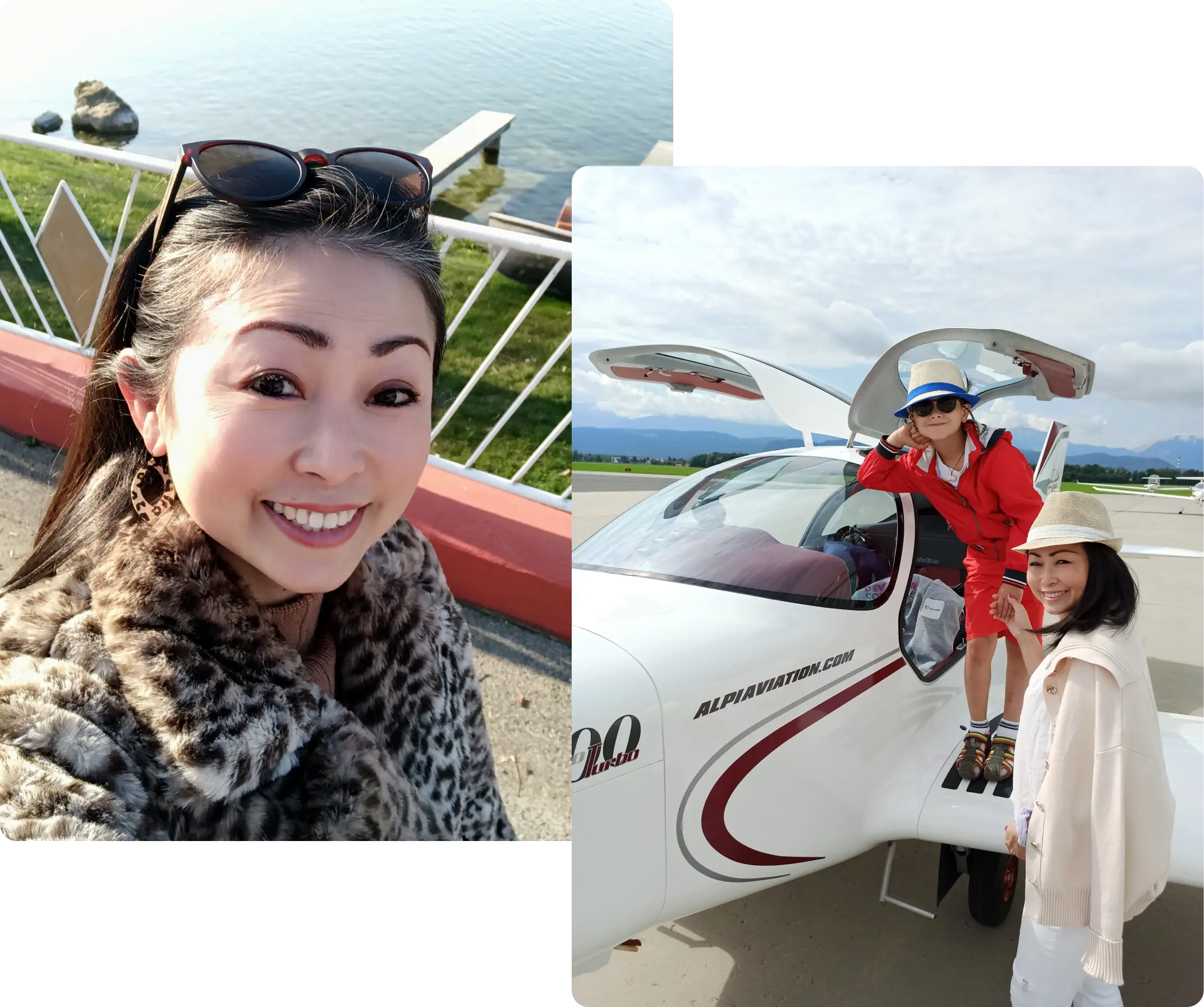 Carolyne yau about us section 2 images in one